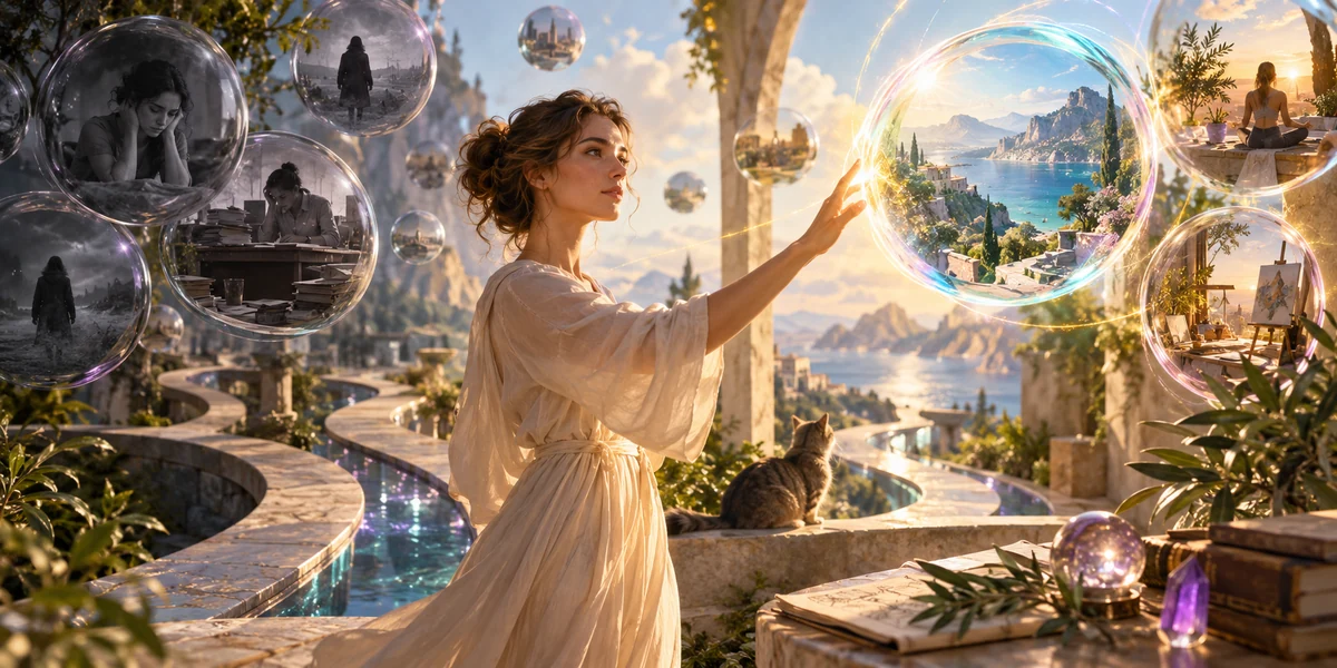 The Wave of Attention: Reality as Choice