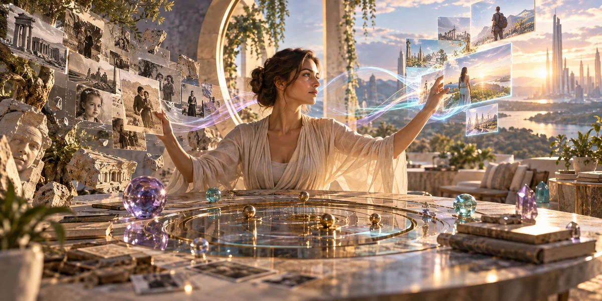 The Architecture of Time: How Consciousness Creates the Past and the Future