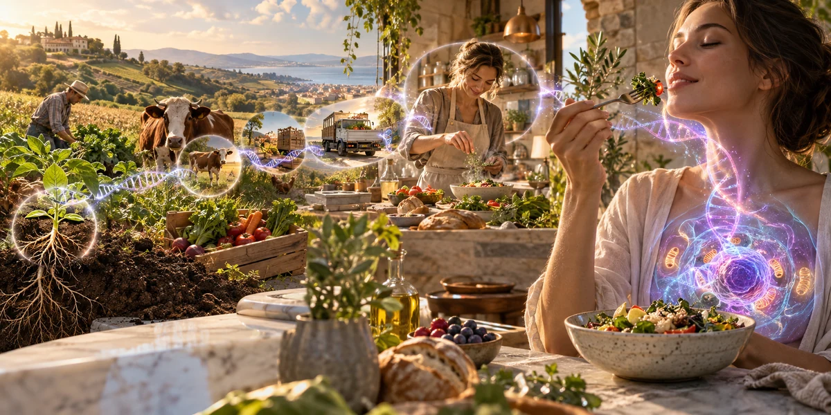 The Energy of Nutrition: DNA, Origins, and the Chain of Interactions