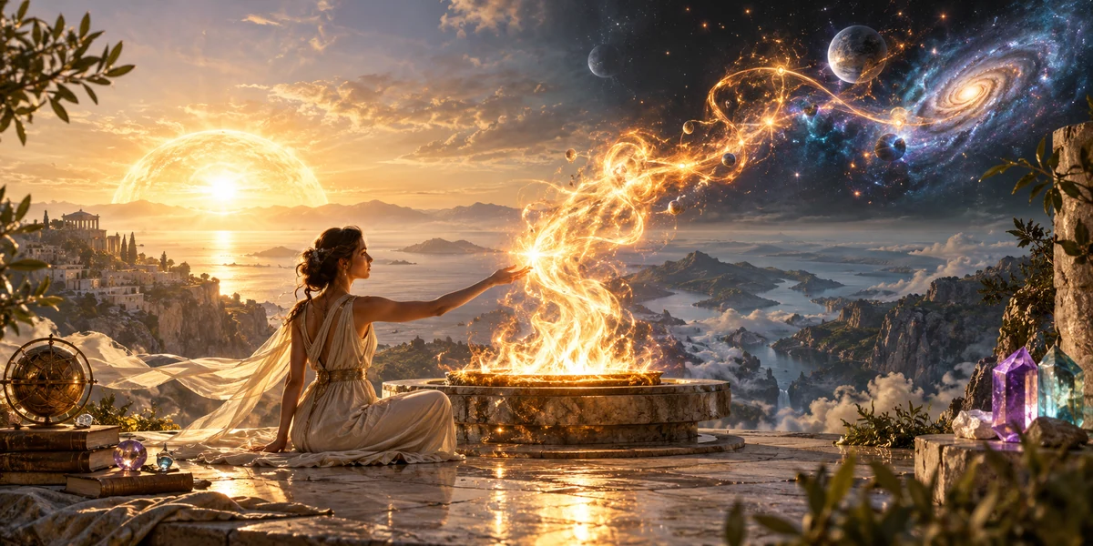 The Primordial Fire: The Boundary Between Being and Eternity