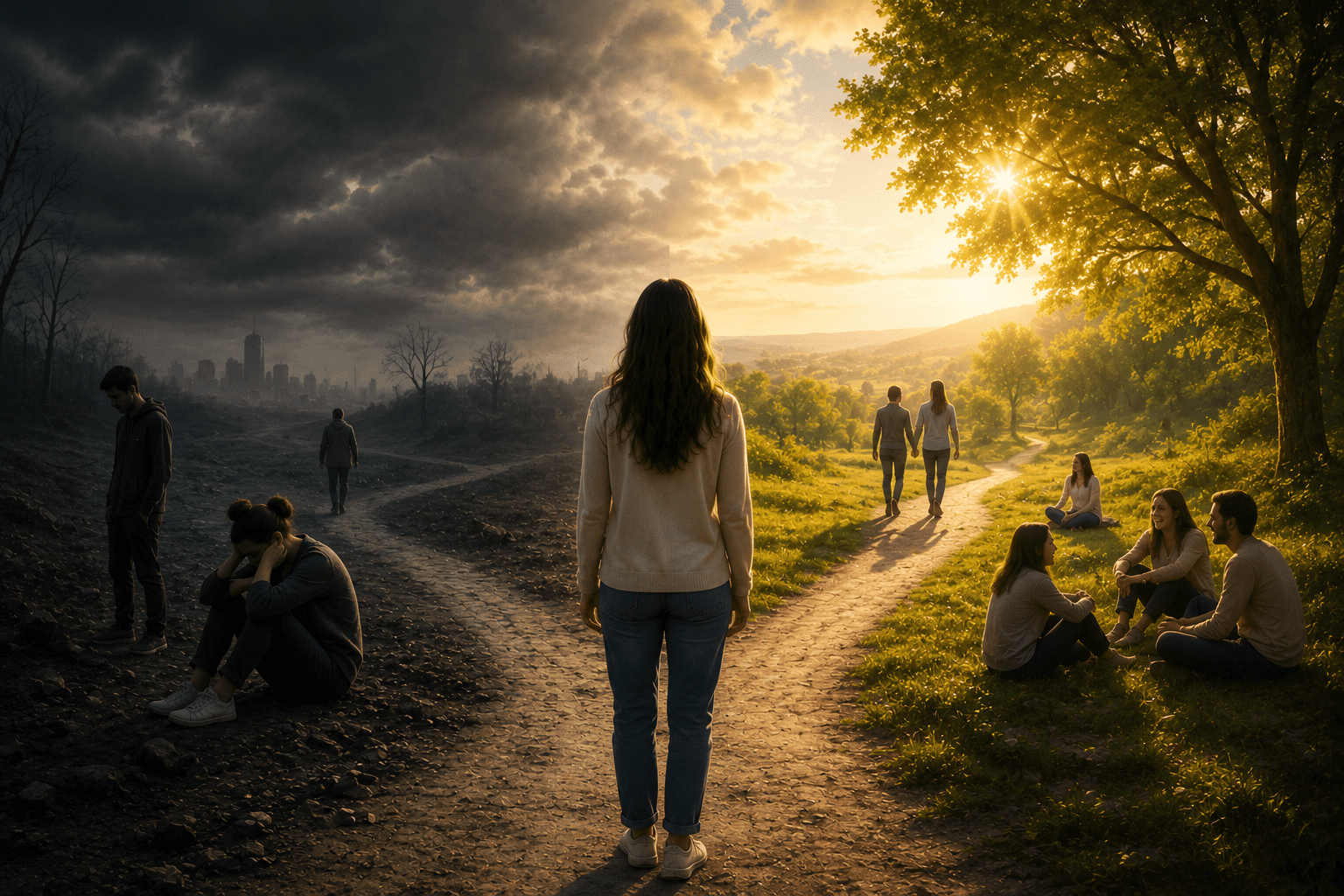 Love and Fear: Two Forces That Shape Reality