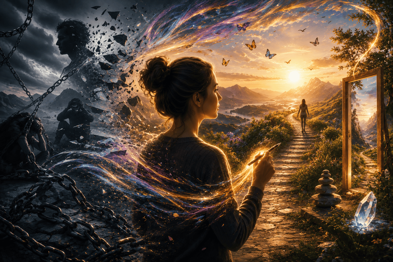 Words as the Code of Reality: Reprogramming the Mind