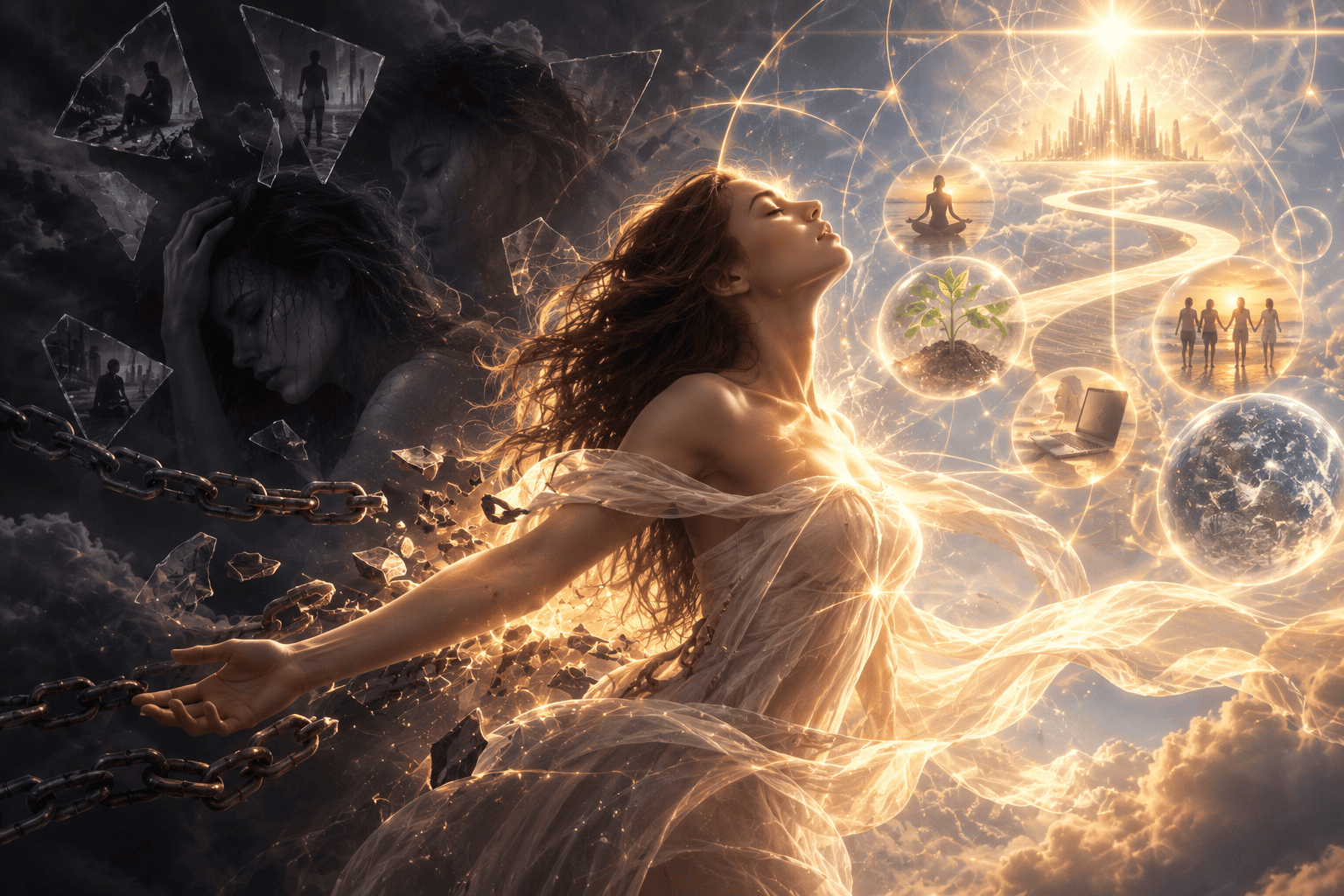 Transforming Darkness into Light: The Art of Creating Your Reality